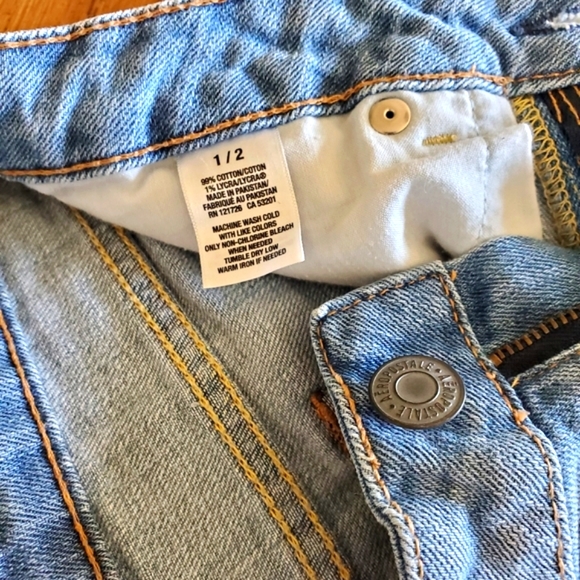 ๐2/$10 Aeropostale Stretch Jean Shorts, Size 1-2 - Picture 4 of 4